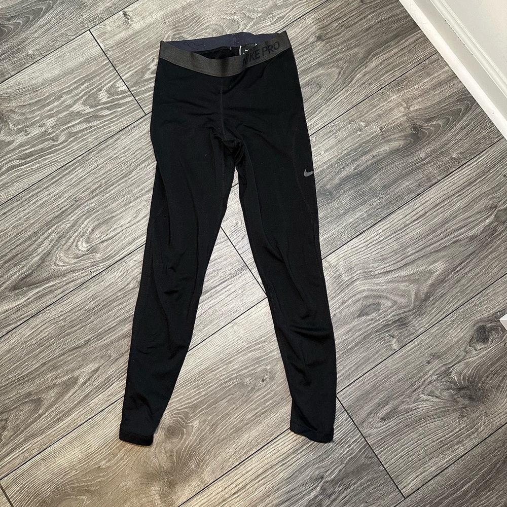 Black Nike Pro Thermal Leggings